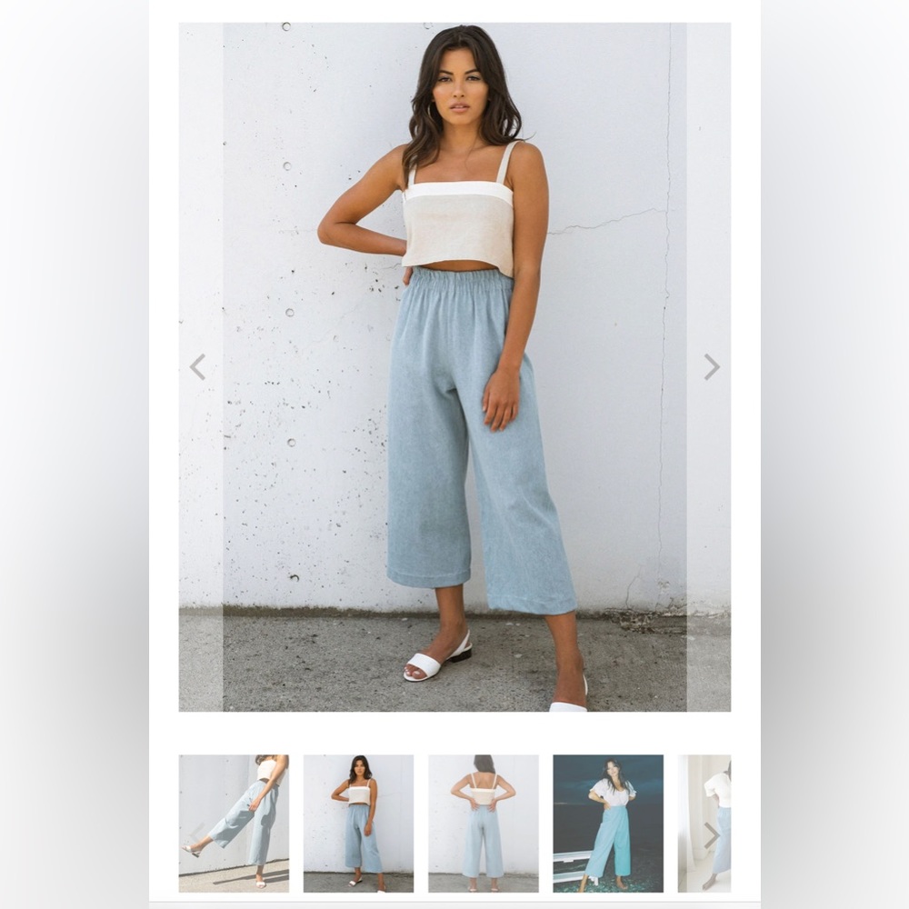 Harly Jae Aura Pants - Light Denim